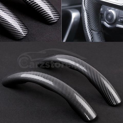 Universal Car Steering Grip Cover in Carbon Fiber