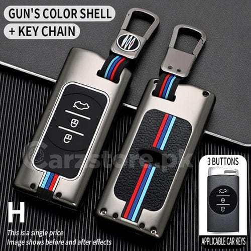 Premium Alloy Car Key Case
