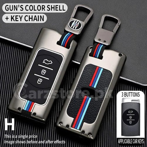 Premium Alloy Car Key Case