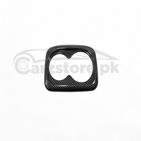 Honda Civic Cup Holder Carbon Fiber Trim - Model 2016-2021