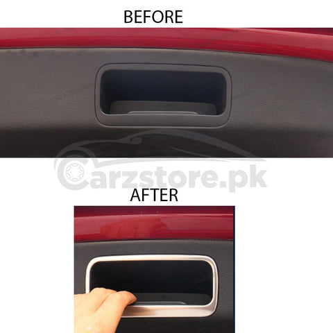 MG HS Rear Trunk Handle Complete Chrome Cover - Model 2020-2021