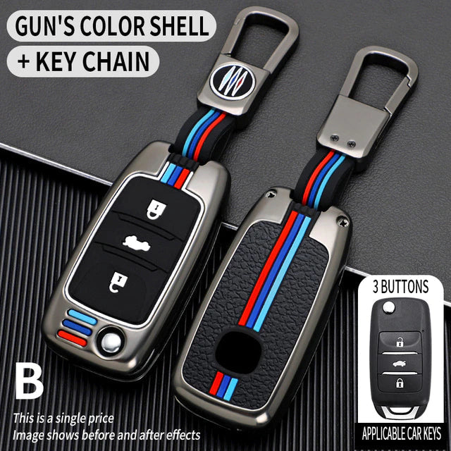 Premium Alloy Car Key Case