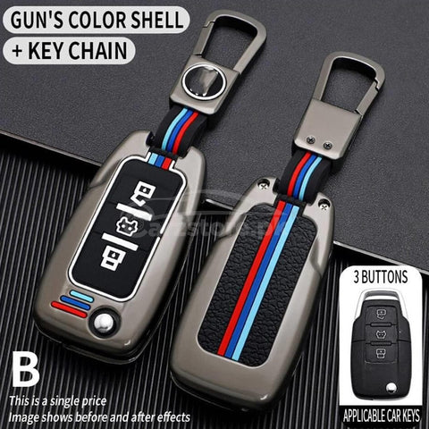 Premium Alloy Car Key Case