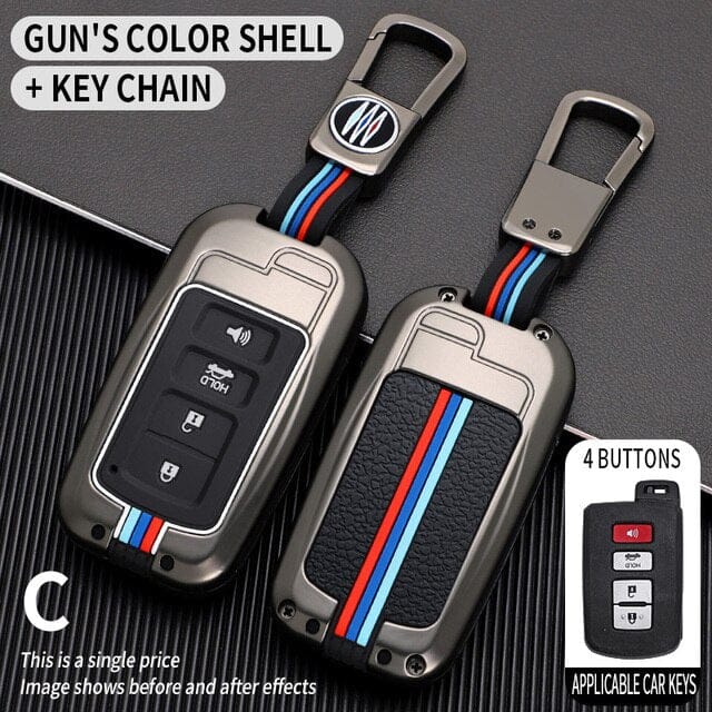 Premium Alloy Car Key Case