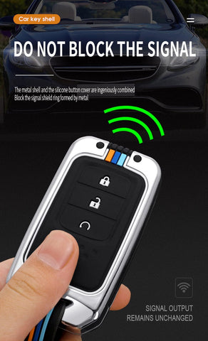 Premium Alloy Car Key Case