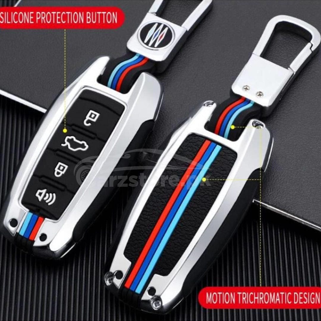 Premium Alloy Car Key Case