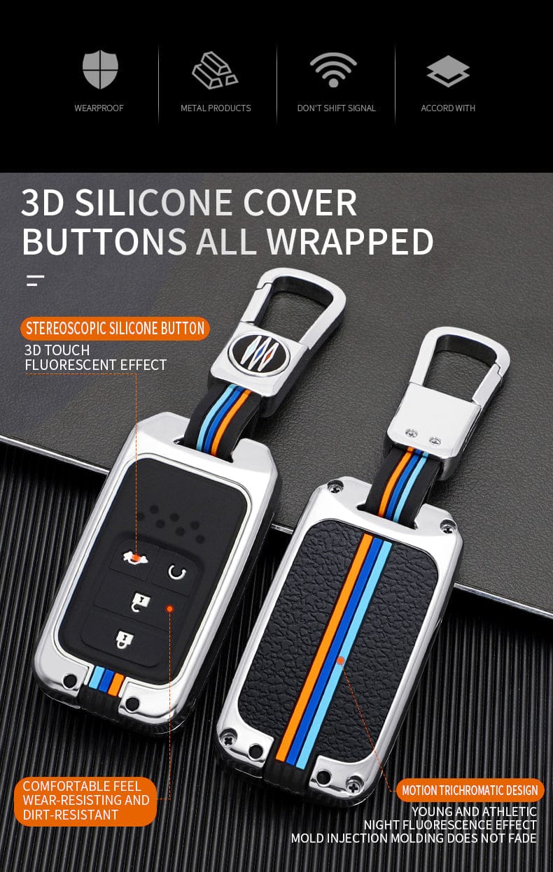 Premium Alloy Car Key Case