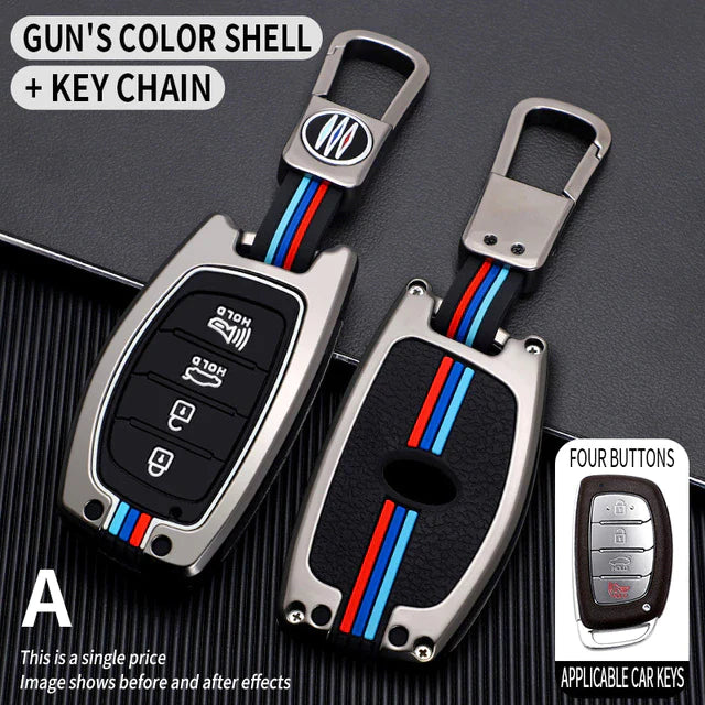 Premium Alloy Car Key Case