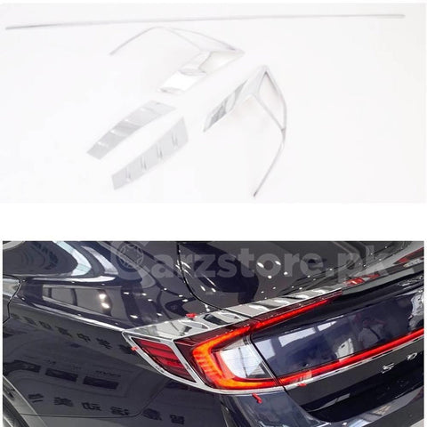 Hyundai Sonata Back Lamps Chrome Trims