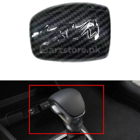 Carbon Fiber Gear knob Trim
