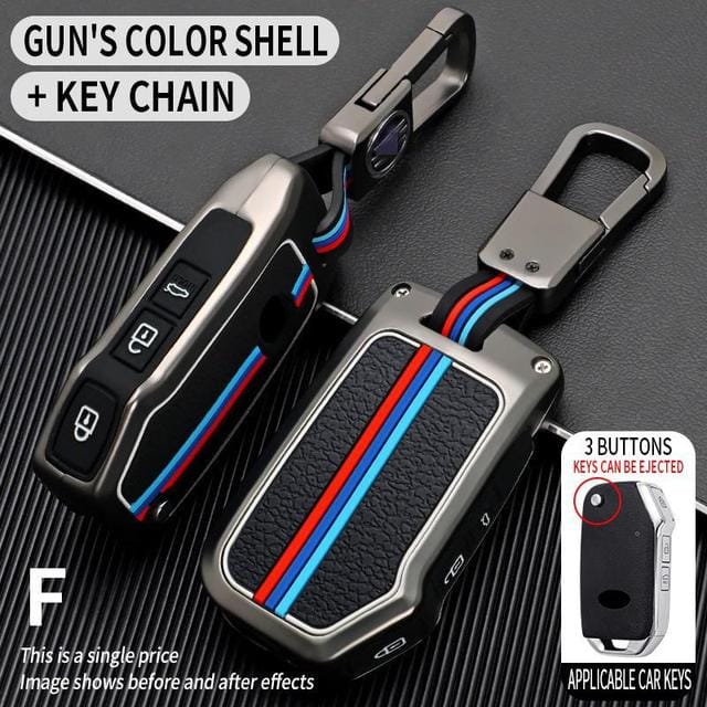 Premium Alloy Car Key Case