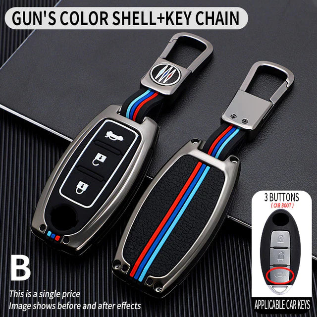 Premium Alloy Car Key Case