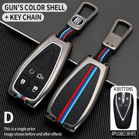 Premium Alloy Car Key Case