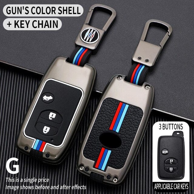 Premium Alloy Car Key Case