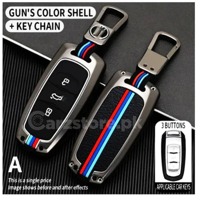 Premium Alloy Car Key Case