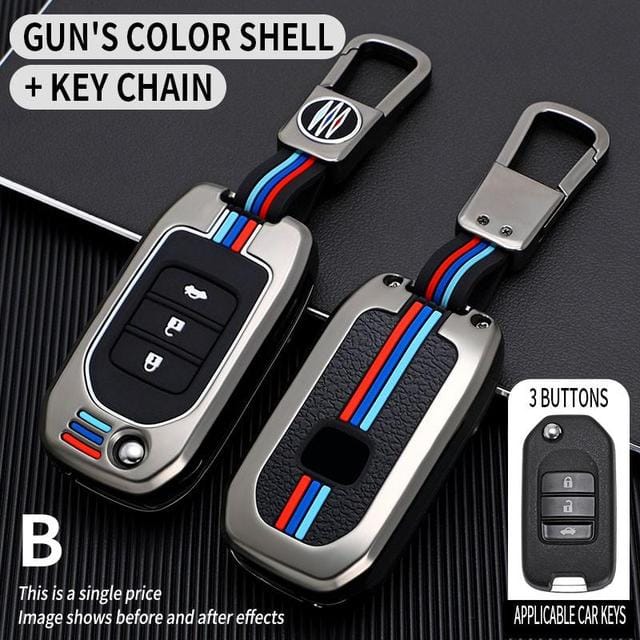 Premium Alloy Car Key Case