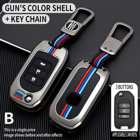 Premium Alloy Car Key Case