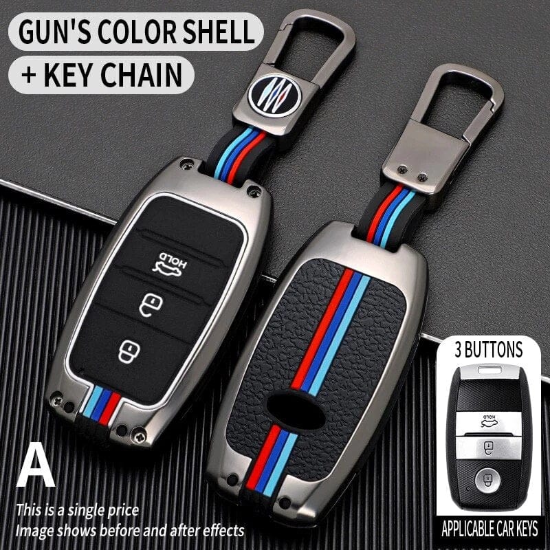Premium Alloy Car Key Case