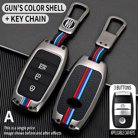 Premium Alloy Car Key Case