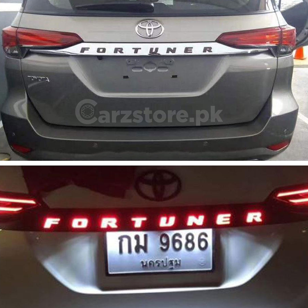 Toyota Fortuner LED Trunk Garnish