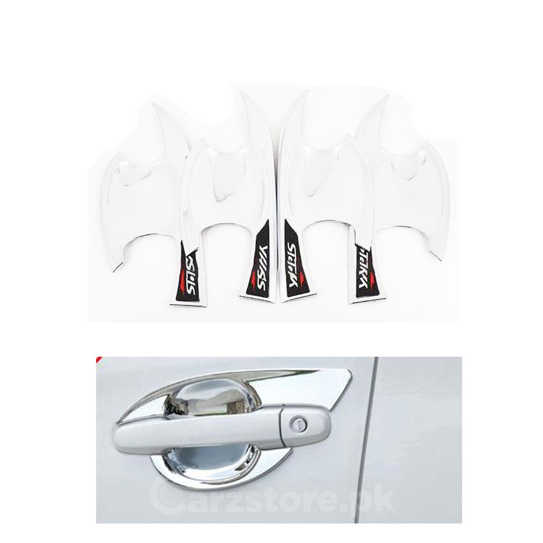 Door Handle Bowl Chrome Trim