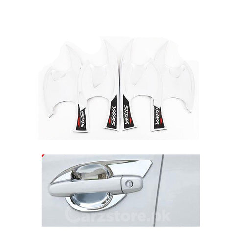 Door Handle Bowl Chrome Trim