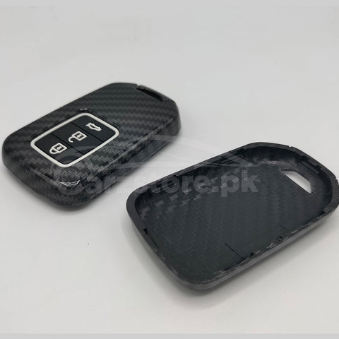 Honda City Carbon Fiber Key Cover Case
