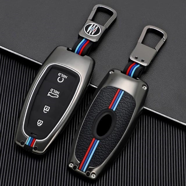 Premium Alloy Car Key Case